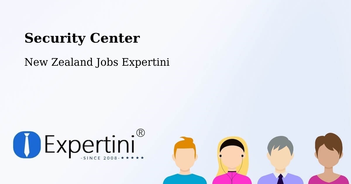 Security Center - New Zealand Jobs Expertini